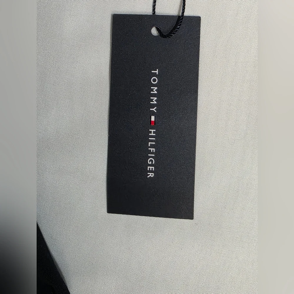 Tommy Hilfiger Scuba Crepe Sheath Dress In Navy Womens Size 8 New With Tags - Picture 11 of 12